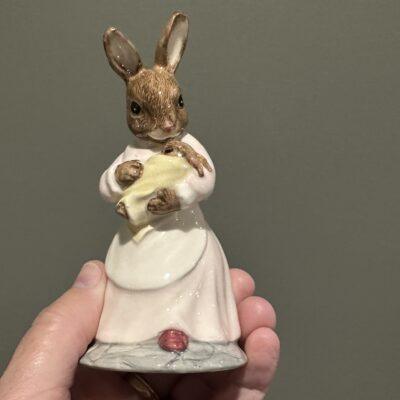 Royal Doulton Mother And Baby Bunnykins Figurine In Box